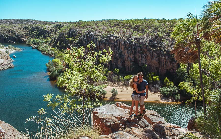 Catherine River Ausblick im Northern Territory - Eines der Highlights vom Roadtrip durch das Australische Outback